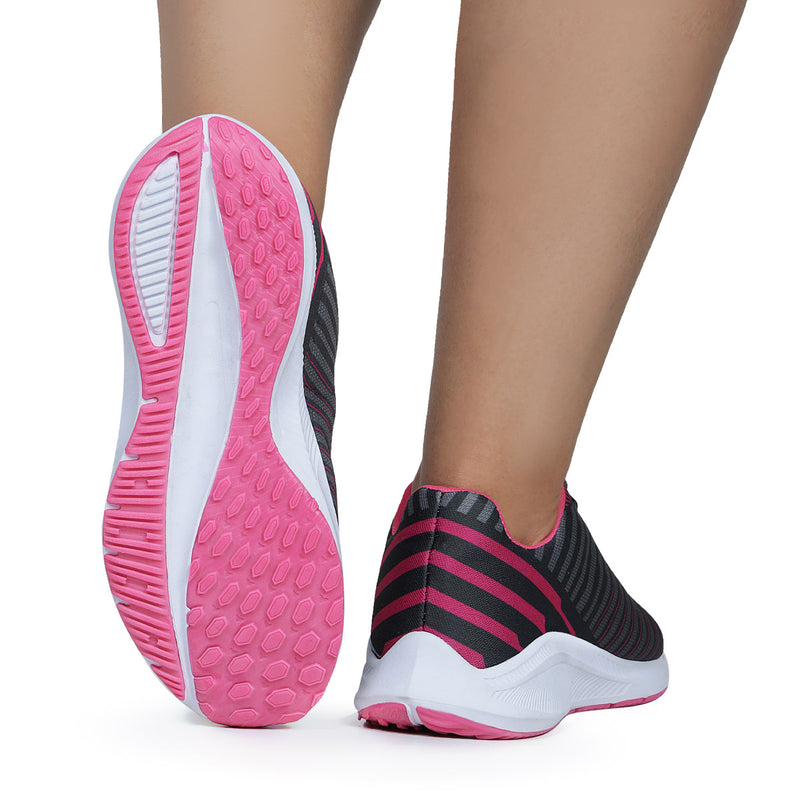 New Try Ascension Pink Running Shoes