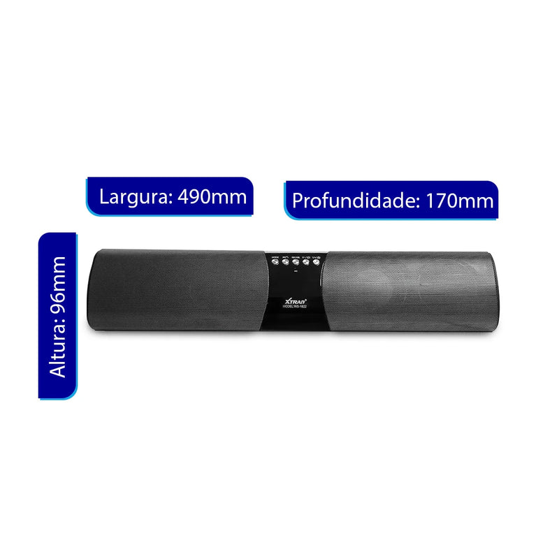 Caixa de Som Soundbar Bluetooth Multimídia WS-1822 - Teus Pulos