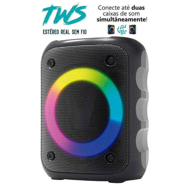 Caixa de Som Bluetooth Ampliada Portátil POTÊNCIA XDG-97 XTRAD - Teus Pulos