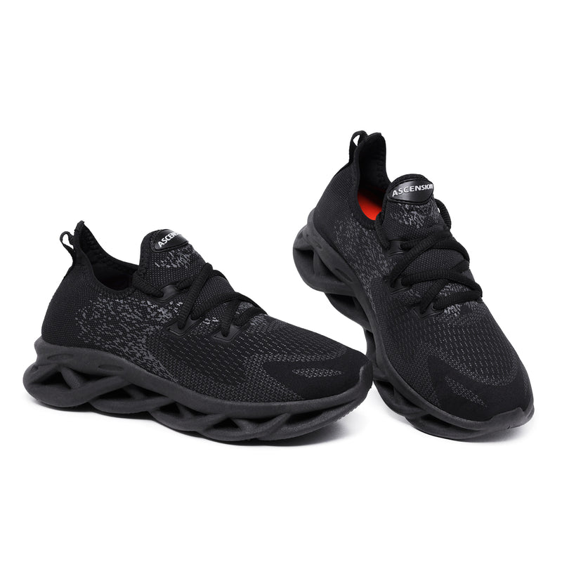 Cloud Ascension Black Running Shoes