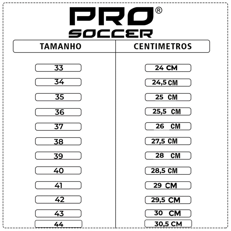 Chuteira Society Futebol Pro Soccer