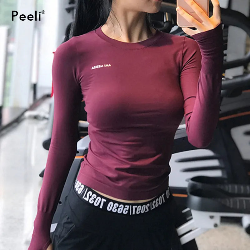 Camiseta Manga Longa Feminina Academia ZenFit - Teus Pulos