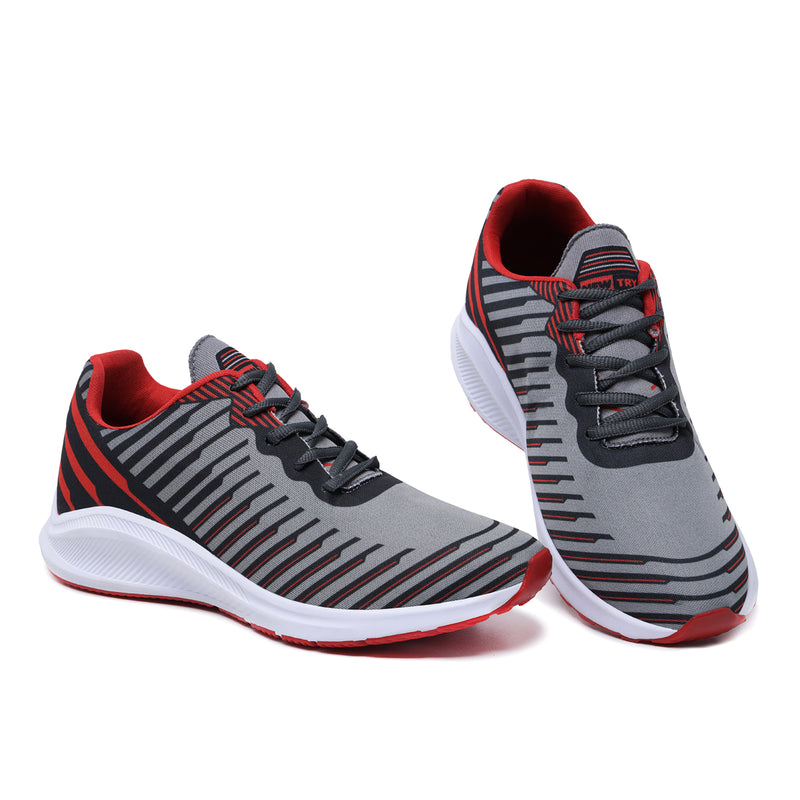 New Try Ascension Red Running Shoes