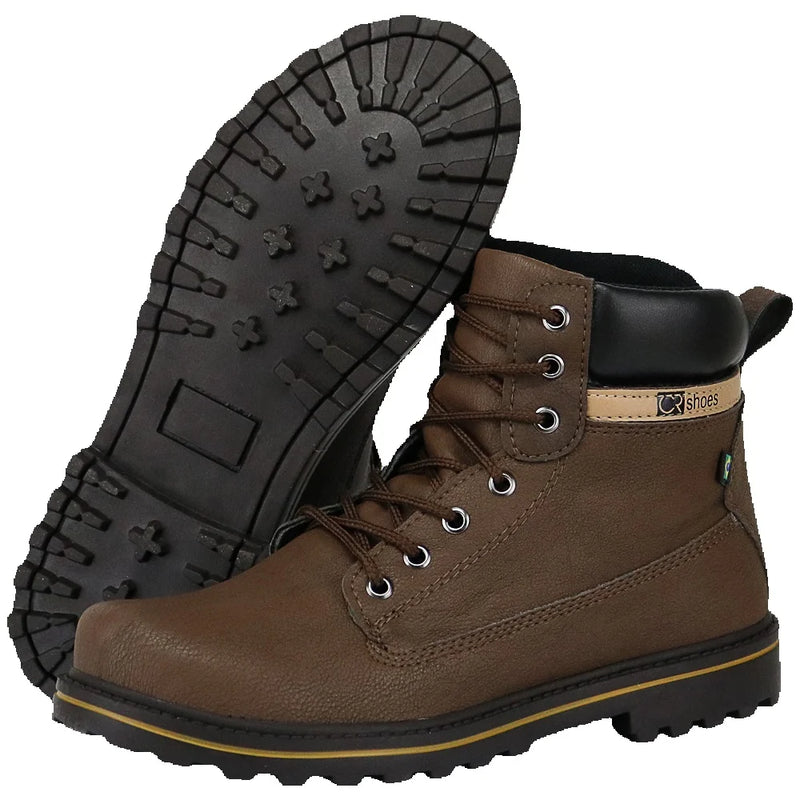 Bota Casual Cano Médio Masculina Kuro Shoes - Teus Pulos