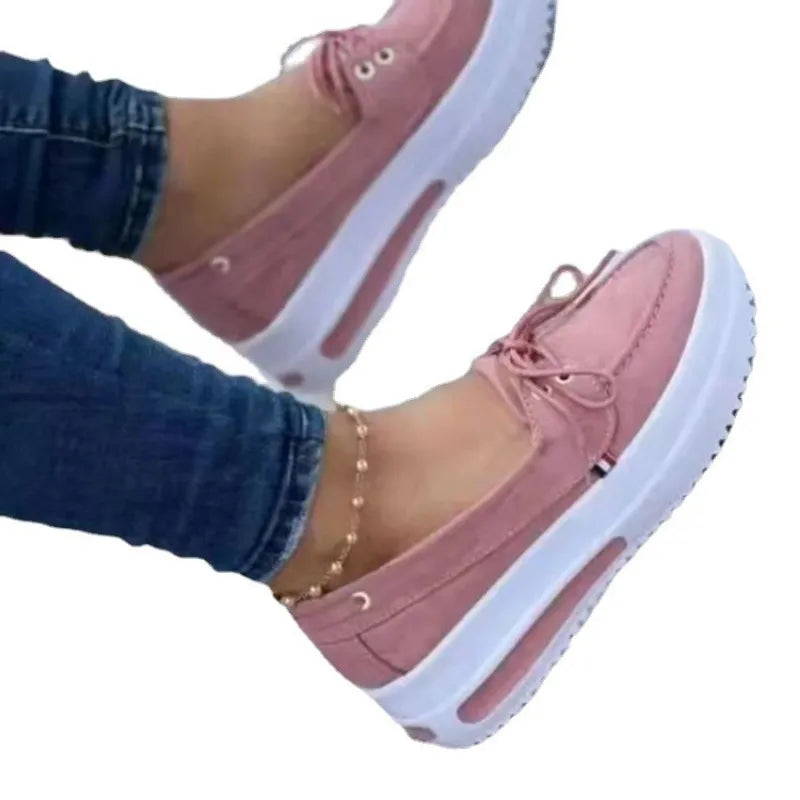 Sapato Mocassim Plataforma Feminino SweetStile - Teus Pulos