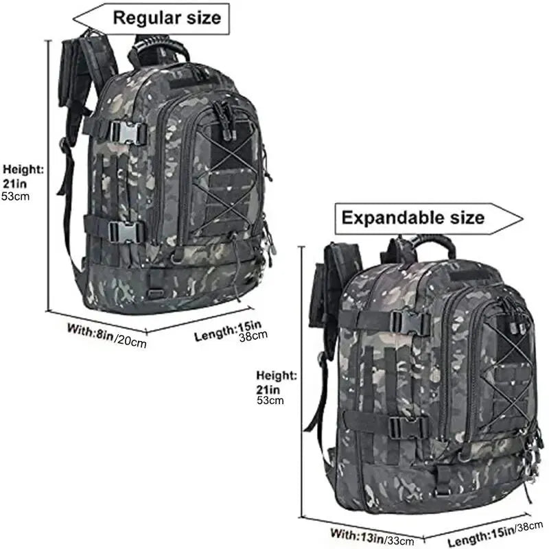 Mochila Militar Resistente Alpine Legend - Teus Pulos