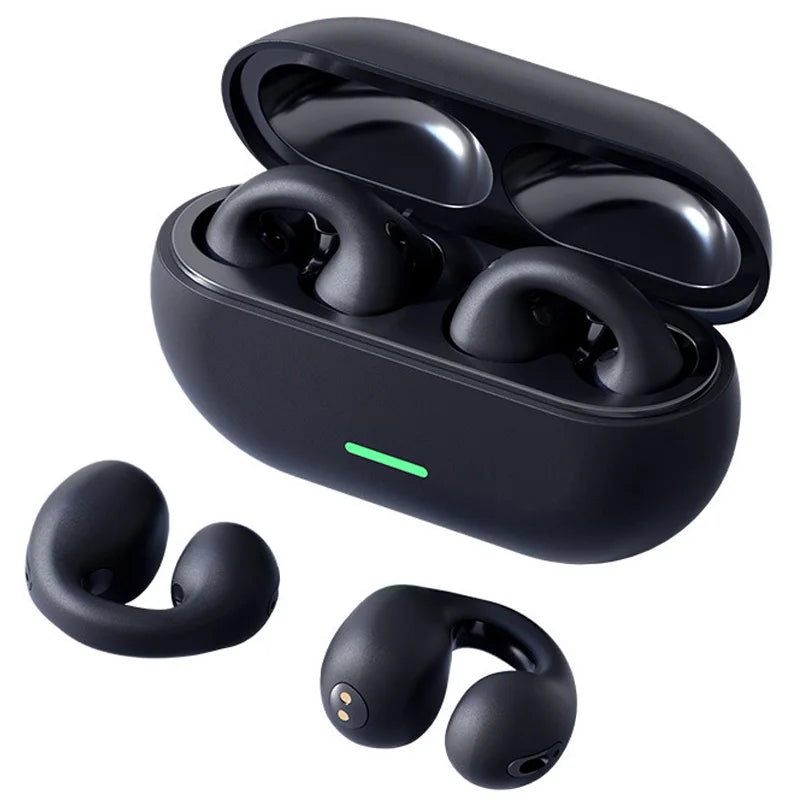 Fone de Ouvido Bluetooth de Condução Óssea Ear Music 5.3