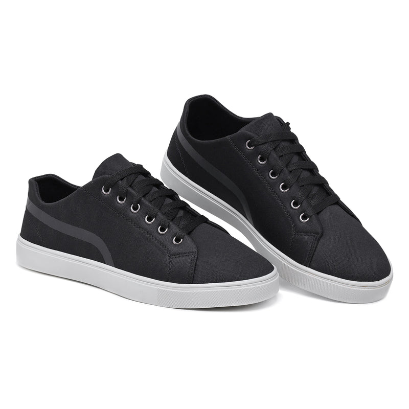 Urban Ascension Black Casual Sneakers