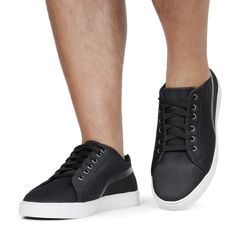 Urban Ascension Black Casual Sneakers