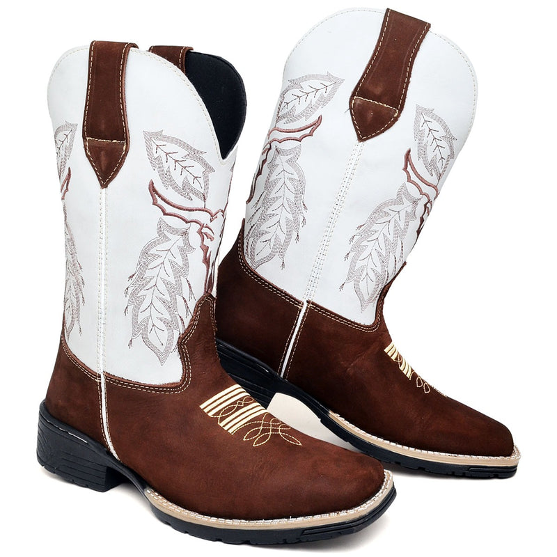 Bota Texana Masculina Cano Alto Way Home