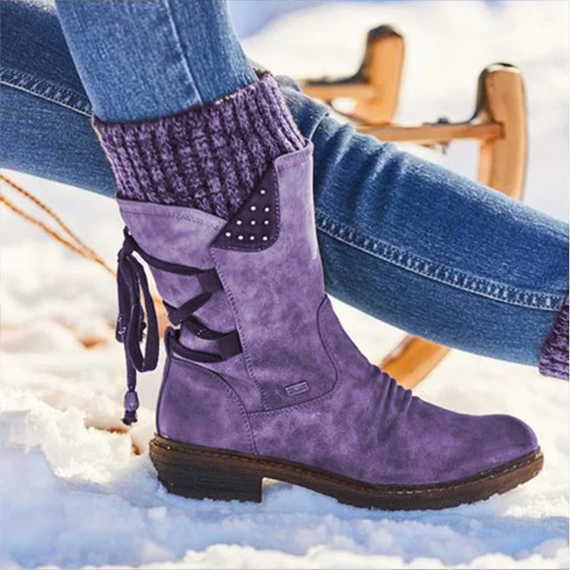 Bota Cano Longo - Fashion Snow - Teus Pulos