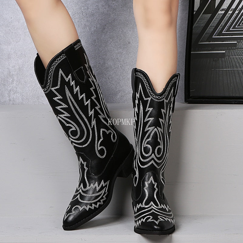 Bota Feminina Cano longo - Cowboy Ladies - Teus Pulos