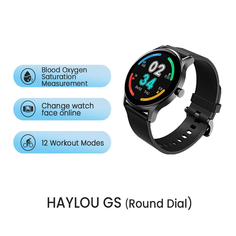 SMARTWATCH HAYLOU GS - Teus Pulos